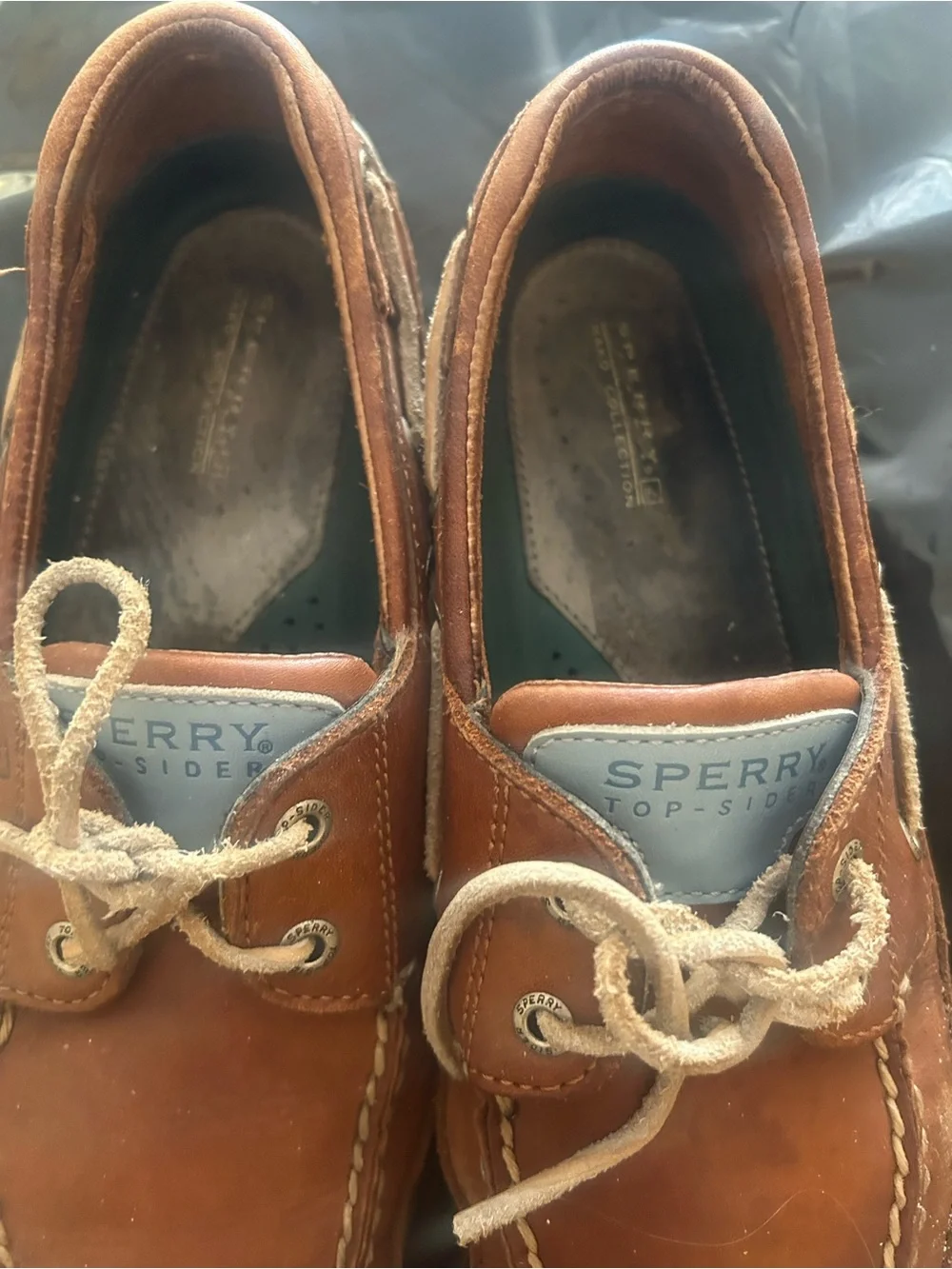 Sperry Brown Leather Men's Boat Shoes